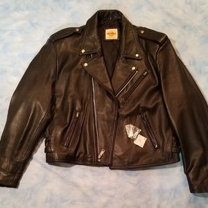 NWOT VTG Hard Rock Limited Edition Leather Jacket